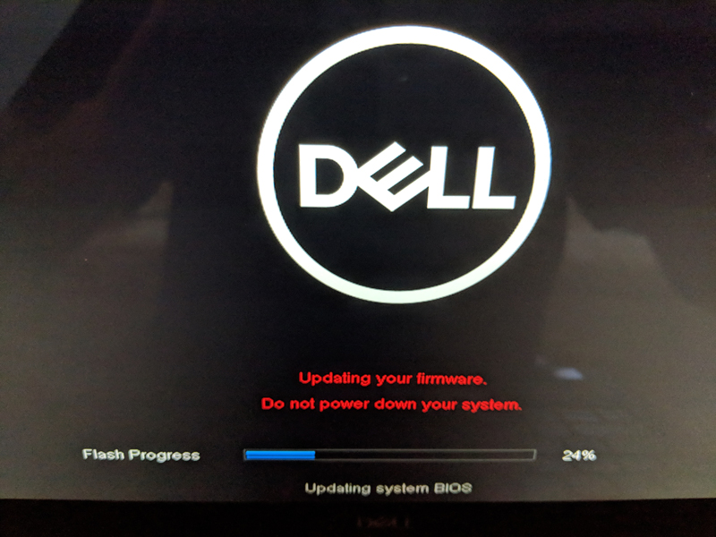Reboot Screen